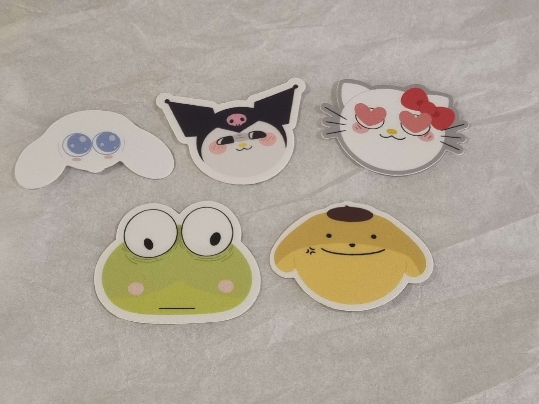 shaymonade's tweet photo. my sanrio cursed emote heads 🤯 https://t.co/GcYSkYCJpG