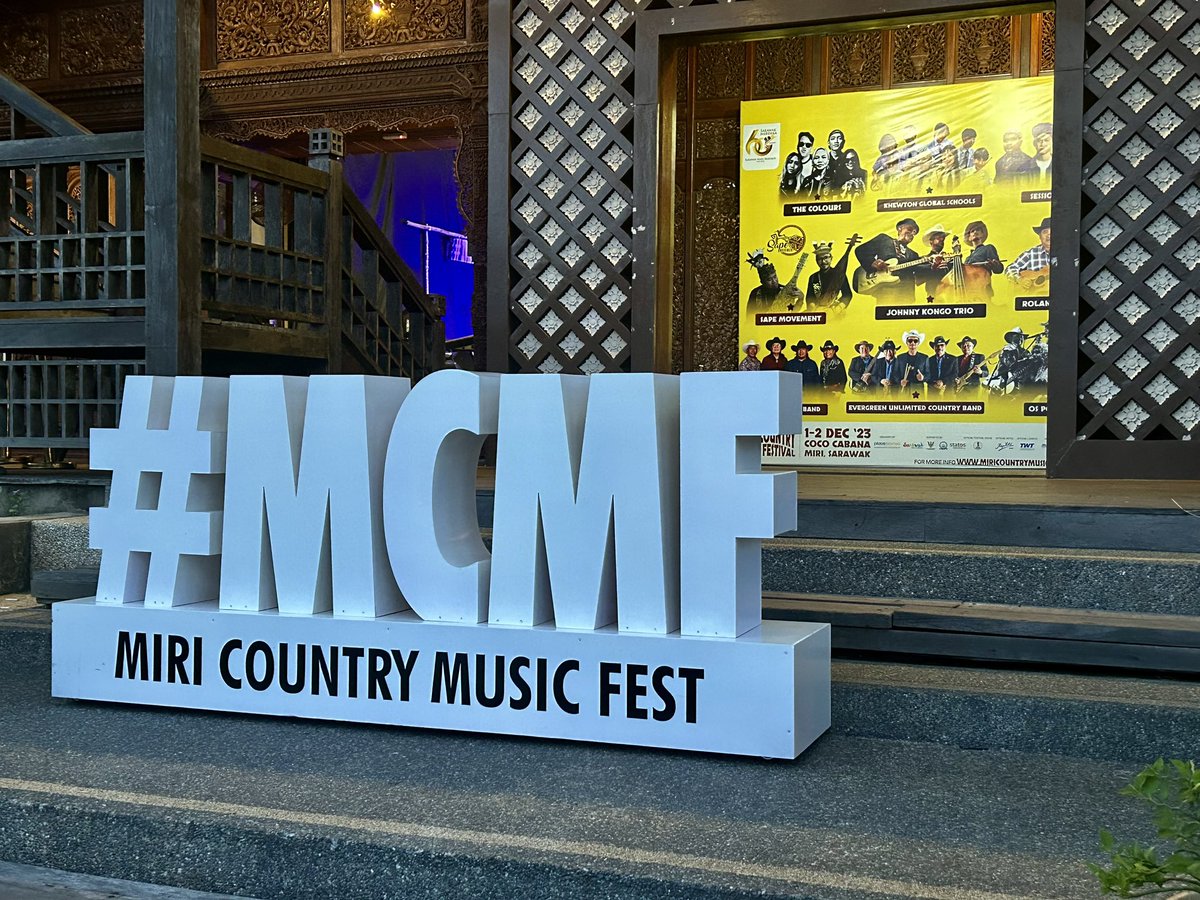 MiriInSarawak's tweet photo. Yesterday Evening at Coco Cabana #MCMF 2023 Please Share! Day 1 is THIS EVENING! https://t.co/YemcsgpuLs