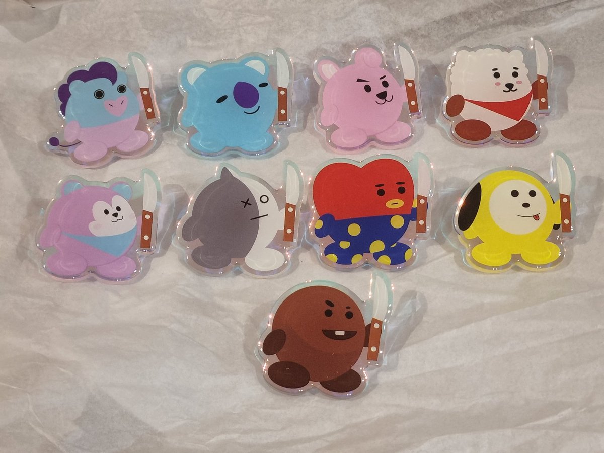 shaymonade's tweet photo. bt21 series mwah my babies 💖😎 https://t.co/7qFCWC35N5