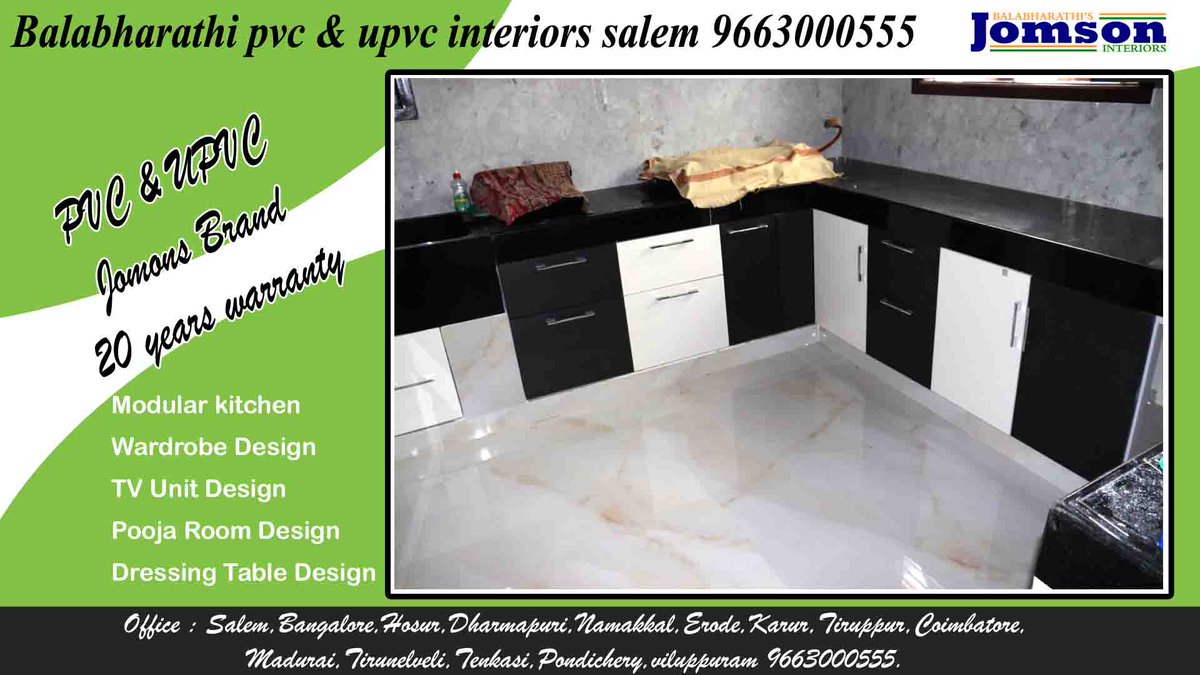 pvc_interiors's tweet image. Jomson UPVC Modular Kitchen 
contact : 9663000555
upvc kitchen cabinets,upvc modular kitchen priceprice,upvc modular kitchen colors, new color modular kitchen,modular kitchen design,modular kitchen price detail #upvcmodularkitchen #upvckithencabinets #upvcmodularkitchenprice