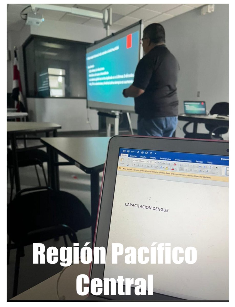 Capacitación en el “Manejo Clínico del Paciente con Dengue”. 
Región Huetar Norte, Pacífico Central y Chorotega. 

La semanas previas en las Regiones Central Sur y Central Norte. 

Organizado por la Gerencia Médica de la CCSS en conjunto con las Dir Regionales de la CCSS.