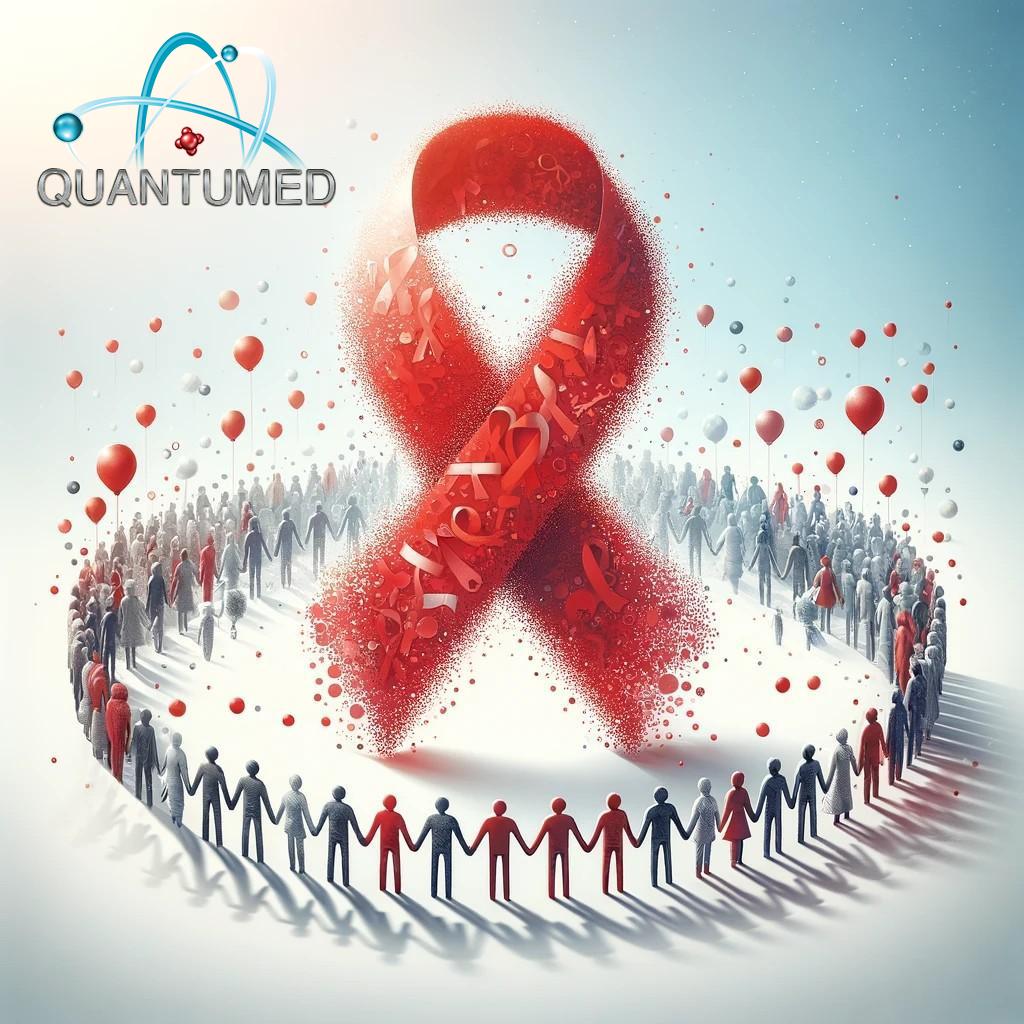 quantumed's tweet image. Today is World AIDS Day. We stand in solidarity with all affected by HIV/AIDS. We&apos;re committed to advancing care and support for all. Quantumed, We Care For Everyone. #Quantumed #SouthAfrica #WorldAIDSDay #WorldAIDSDay2023