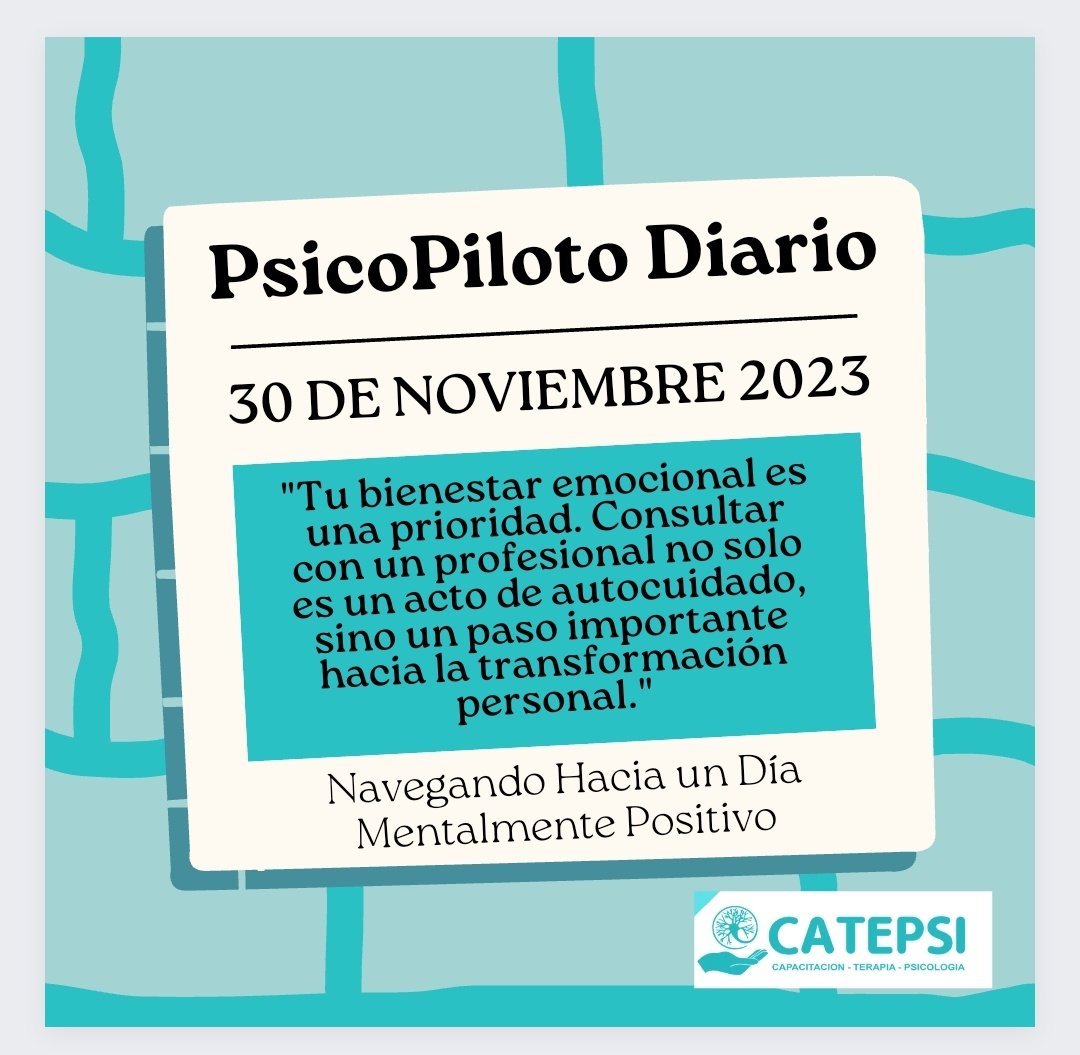 catepsi's tweet photo. NAVEGANDO HACIA UN DÍA MENTALMENTE POSITIVO #PsicoPilotoDiario #catepsi https://t.co/QWvV7dqPX8