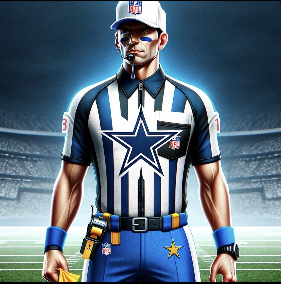 Congratulations to the Dallas Referees on a hard fought and decisive victory on Thursday Night Football