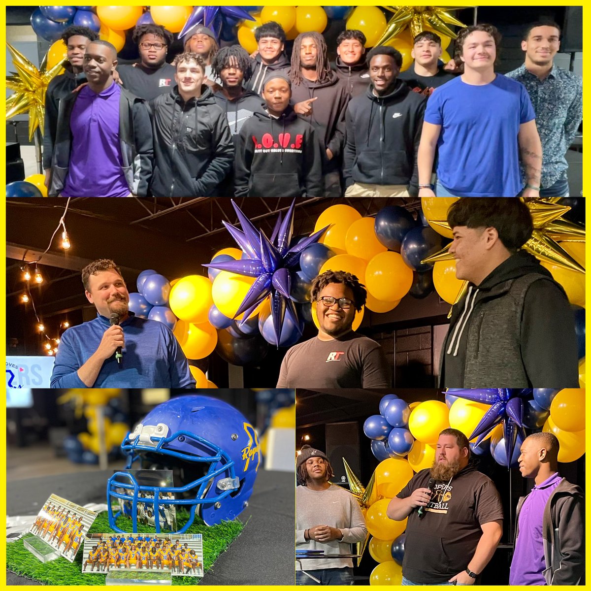 Great night to celebrate some amazing student athletes! Thank you once again to all parents, players, coaches, and community members for making this season a special one!