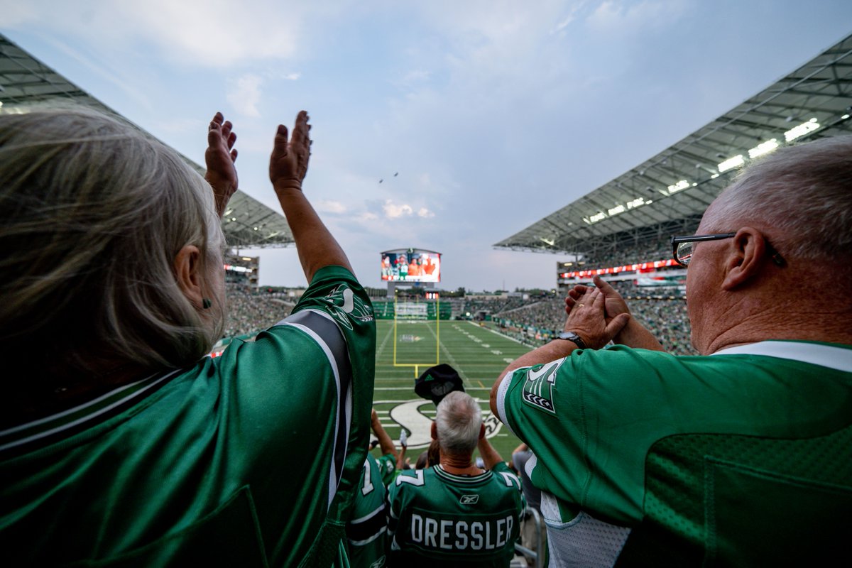 “It just felt good. I’ve always wanted to come to work every day.”

Carol Hoeving's part-time job was a ticket to 33 years with the Roughriders.

💚 bit.ly/3uC91Y6