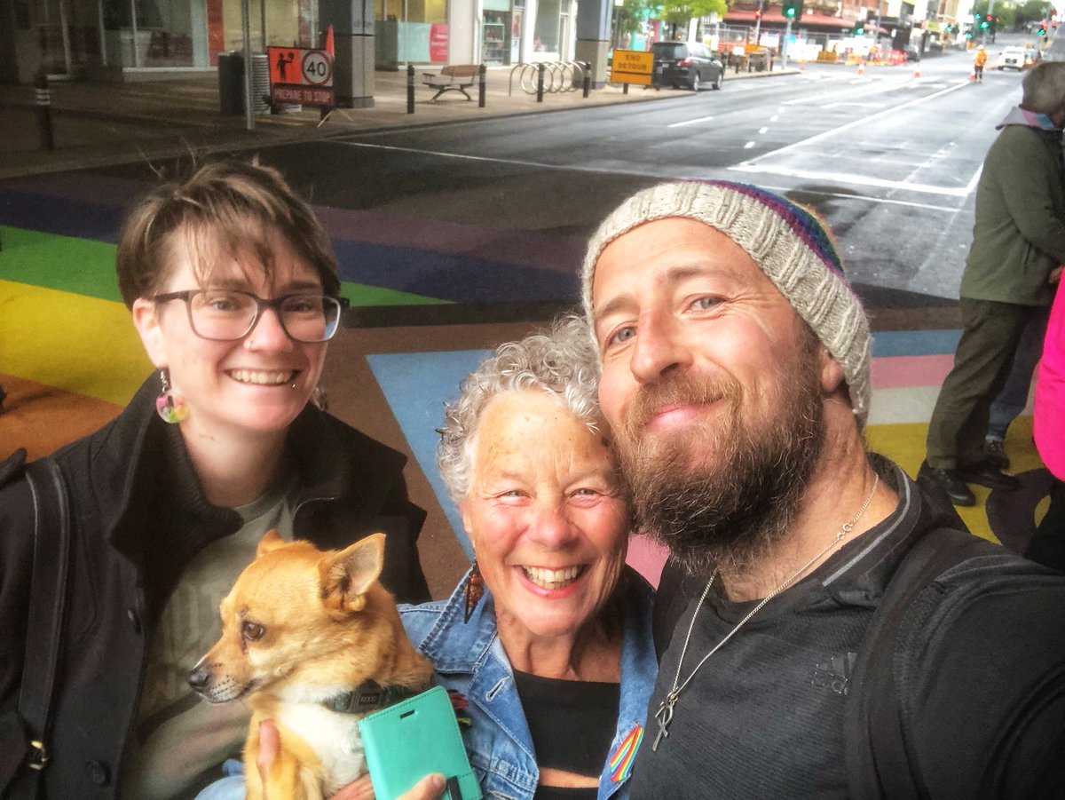 Congrats Geelong on your rainbow crossing; literally decades in the making!
🏳️‍🌈🏳️‍⚧️🚦🚧🚗