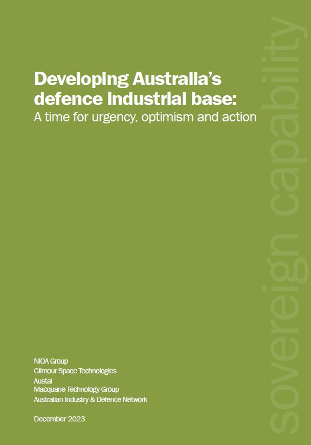 A new report, released today sets a path to building genuine sovereign defence capability for Australia, recommending @DefenceAust cultivate Australian defence prime contractors and create a new $1 billion fund to acquire capabilities and services from medium and small Australian