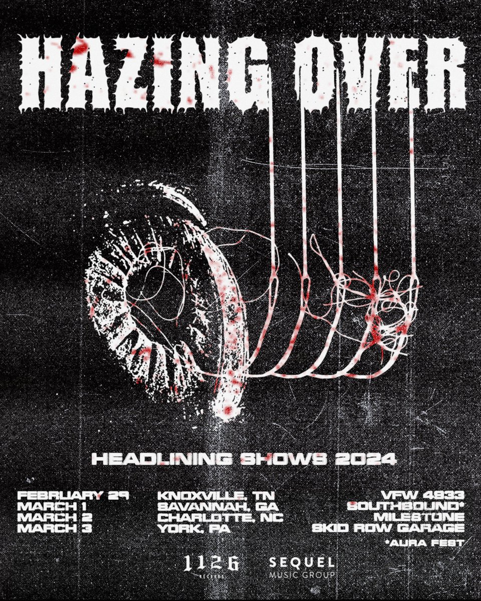 👁🪡 EARLY 2024 DATES
hazingover.com/tour