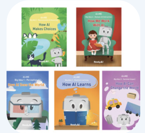 Maria Yniguez (@mariayniguez) on Twitter photo 👀 for elementary books on AI? Try the ReadyAI 5 Big Ideas set. Here are some YT read alouds I made for my school.
Representation & Reasoning youtu.be/0gJ3_LiAQeM
Societal Impact youtu.be/jL0YiCbHPl4
#csweek2023 #CS4LAUSD #AI4K12 <a href="/ITI_LAUSD/">Instructional Technology Initiative</a> <a href="/YMeza44/">yisel meza</a> <a href="/3rdGradeTekkie/">Jaime Choi</a> 👀 for elementary books on AI? Try the ReadyAI 5 Big Ideas set. Here are some YT read alouds I made for my school.
Representation & Reasoning youtu.be/0gJ3_LiAQeM
Societal Impact youtu.be/jL0YiCbHPl4
#csweek2023 #CS4LAUSD #AI4K12 <a href="/ITI_LAUSD/">Instructional Technology Initiative</a> <a href="/YMeza44/">yisel meza</a> <a href="/3rdGradeTekkie/">Jaime Choi</a>
