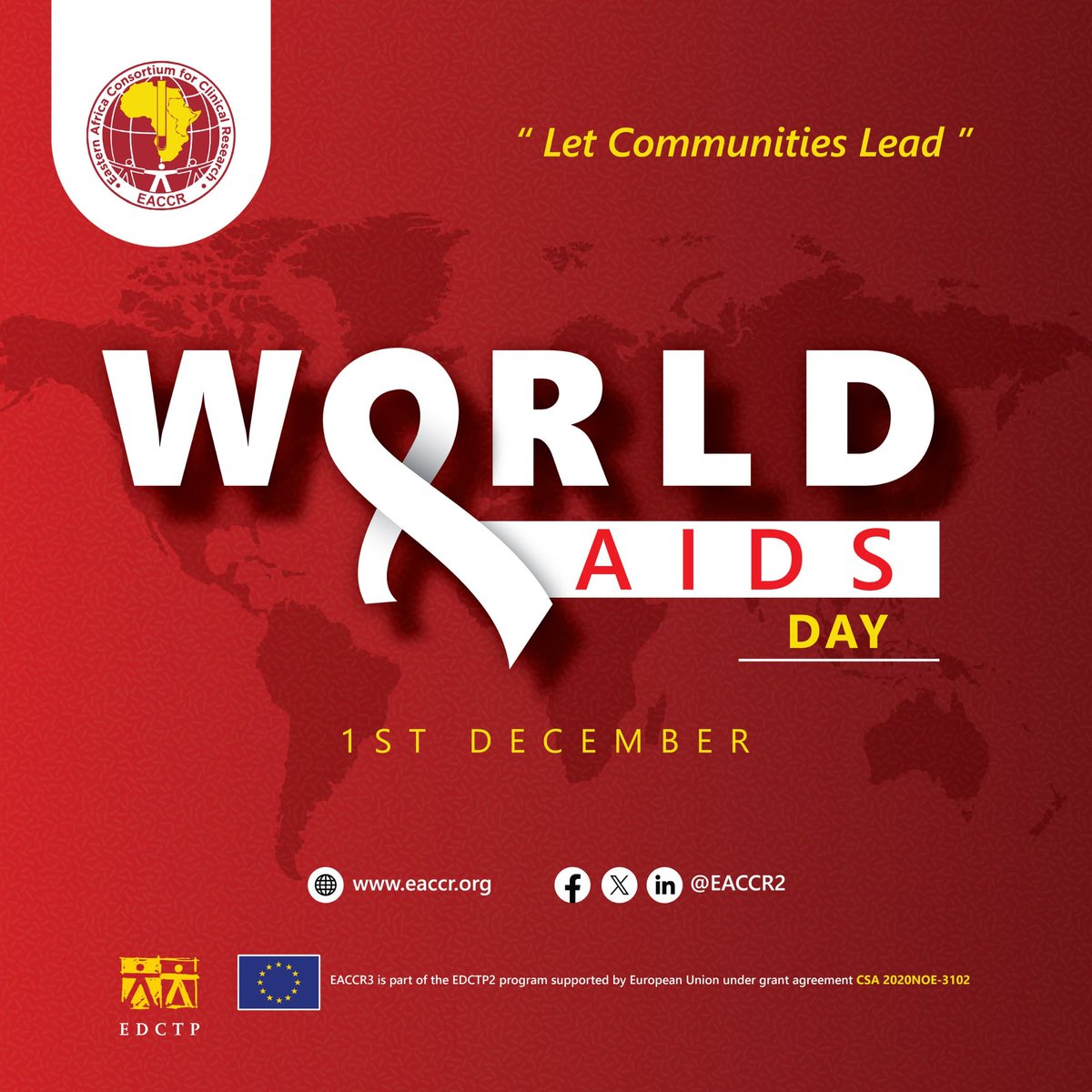 Let us join the rest of the world in celebrating the world's Aids Day as we increase awareness of the available HIV prevention strategies for all ages, True ' Let the communities lead'. #WorldAIDSDay2023 @KaleebuPontiano