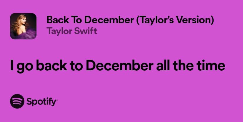 TheSwiftSociety's tweet photo. Happy December ❄️ https://t.co/6w2ywAY5S7