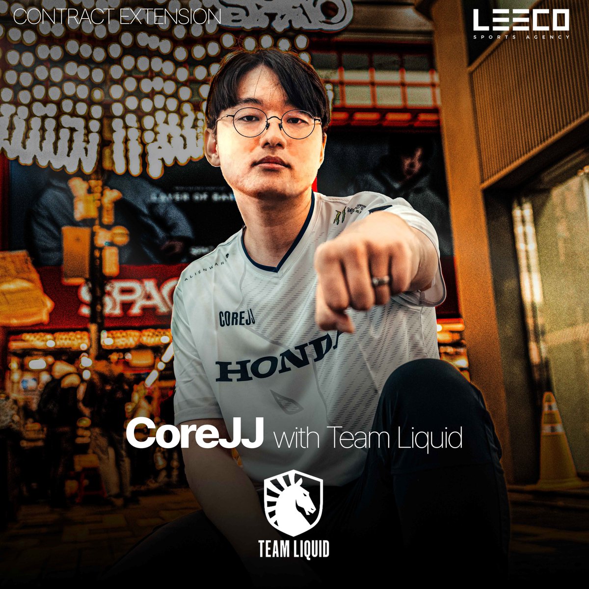 LeecoSports's tweet photo. 리그오브레전드 프로게이머 @TLCoreJJ 조용인 선수가 @TeamLiquidLoL 와 재계약을 체결하였습니다.

LCS와 TL의 레전드, 조용인 선수에게 많은 응원과 관심 부탁드립니다!

#CoreJJ #조용인 #LCS #TeamLiquid https://t.co/8vg1Jk74KB
