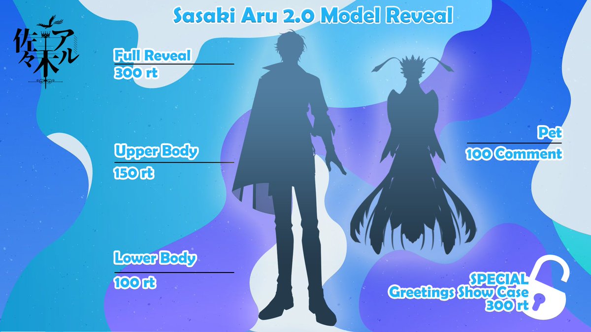 𝟐.𝟎 𝐌𝐨𝐝𝐞𝐥 𝐑𝐞𝐯𝐞𝐚𝐥

Hello everyone! Your prince is here! ✨ I want to annouce this 2.0 model reveal. And I need your help to repost and react so I can reach out more poeple 🤍

🤍 + 🔁 are appreciated

#VTuberDebut #ModelReveal #Vtuber #VtuberEN #VTuberUprising