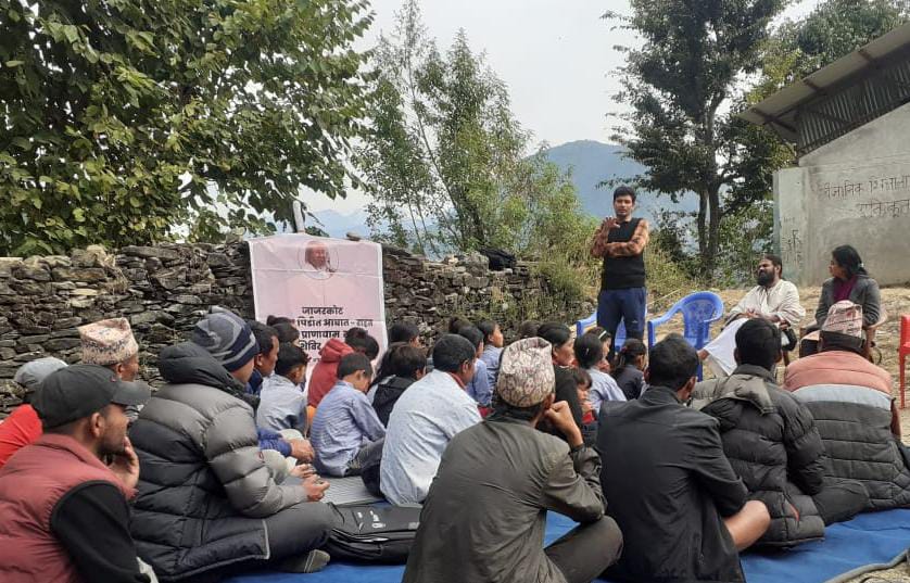 aolnepal's tweet photo. Art of Living's continuous support to Jajarkot and nearby district which has been affected by #Earthquake. 

@SriSri @BangaloreAshram
@OfficeOfGurudev
#artoflivingnepal #earthquake #earthquakenepal #help #donation #meditation #GurudevSriSriRaviShankar https://t.co/GyiBvYmMVp