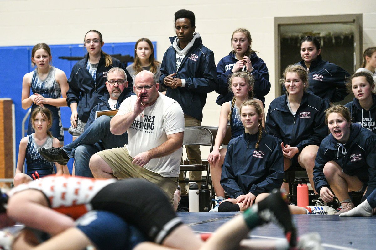 Bemidji once again made wrestling history on Thursday, this time sending out boys and girls teams under separate head coaches for the first time ever. It's the next step in the journey of a wrestling program that has grown as a whole since 2021.
🤼‍♂️🪓🤼‍♀️: tinyurl.com/5t3k9v3t