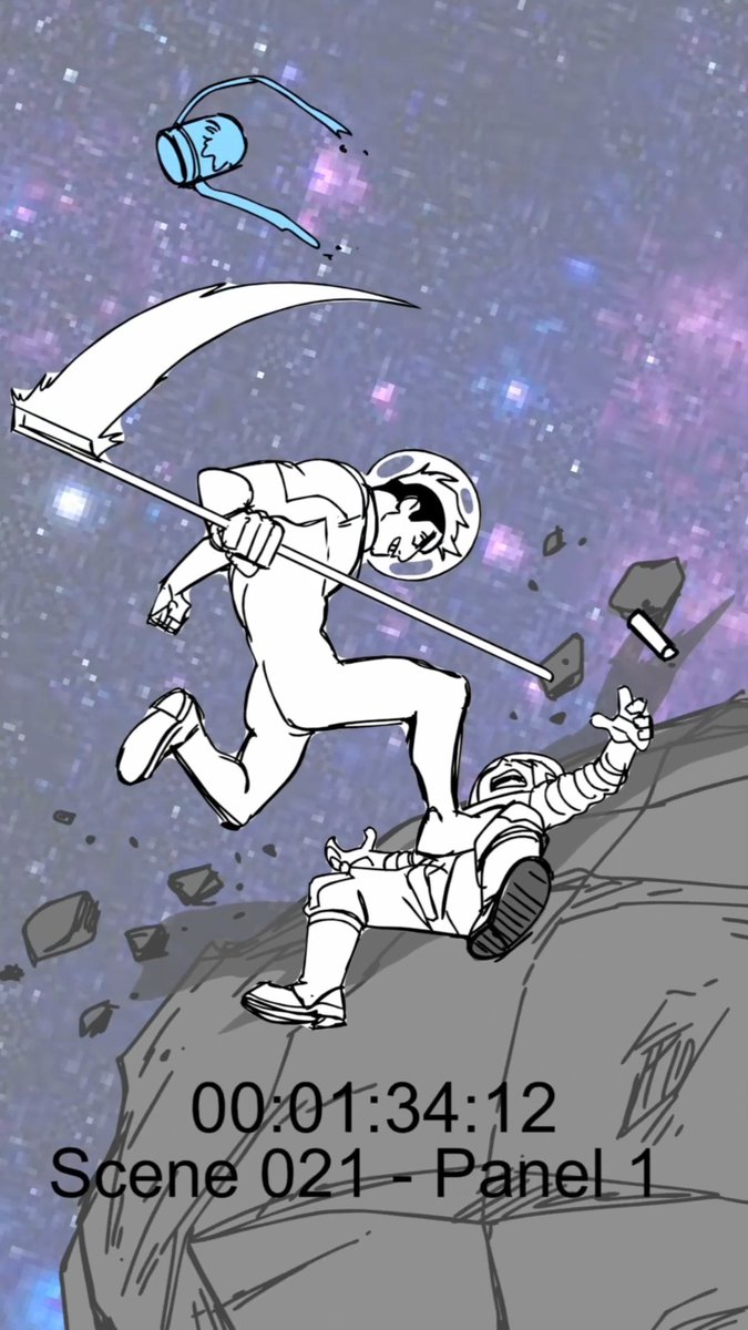 banannerbread's tweet photo. Finished the first episode animatic for #EnceladusV :3 patweon supporters and k!ckst@rter backers-- I'll post the whole thing as soon as I get the real actors' voices in there! 🚀💫✨ https://t.co/xqXK1LCHYm