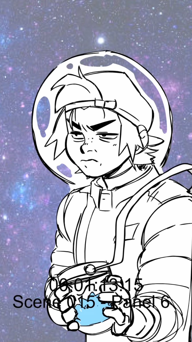 banannerbread's tweet photo. Finished the first episode animatic for #EnceladusV :3 patweon supporters and k!ckst@rter backers-- I'll post the whole thing as soon as I get the real actors' voices in there! 🚀💫✨ https://t.co/xqXK1LCHYm