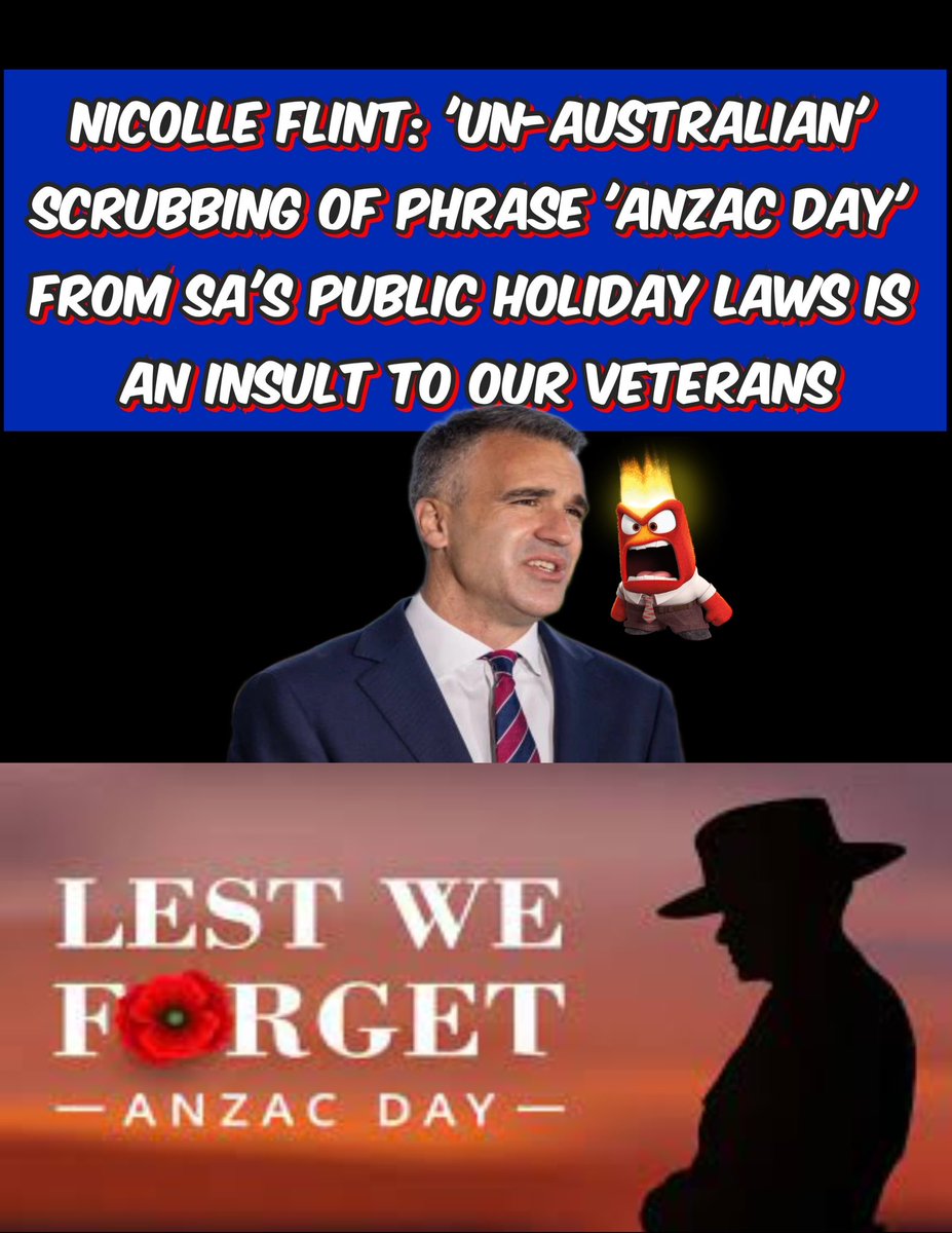 Thomaskrit's tweet photo. DONT GIVE AN INCH TO THE LOONEY LEFT 
ANZAC IS WAS AND ALWAYS WILL BE https://t.co/KqIhUrukUP