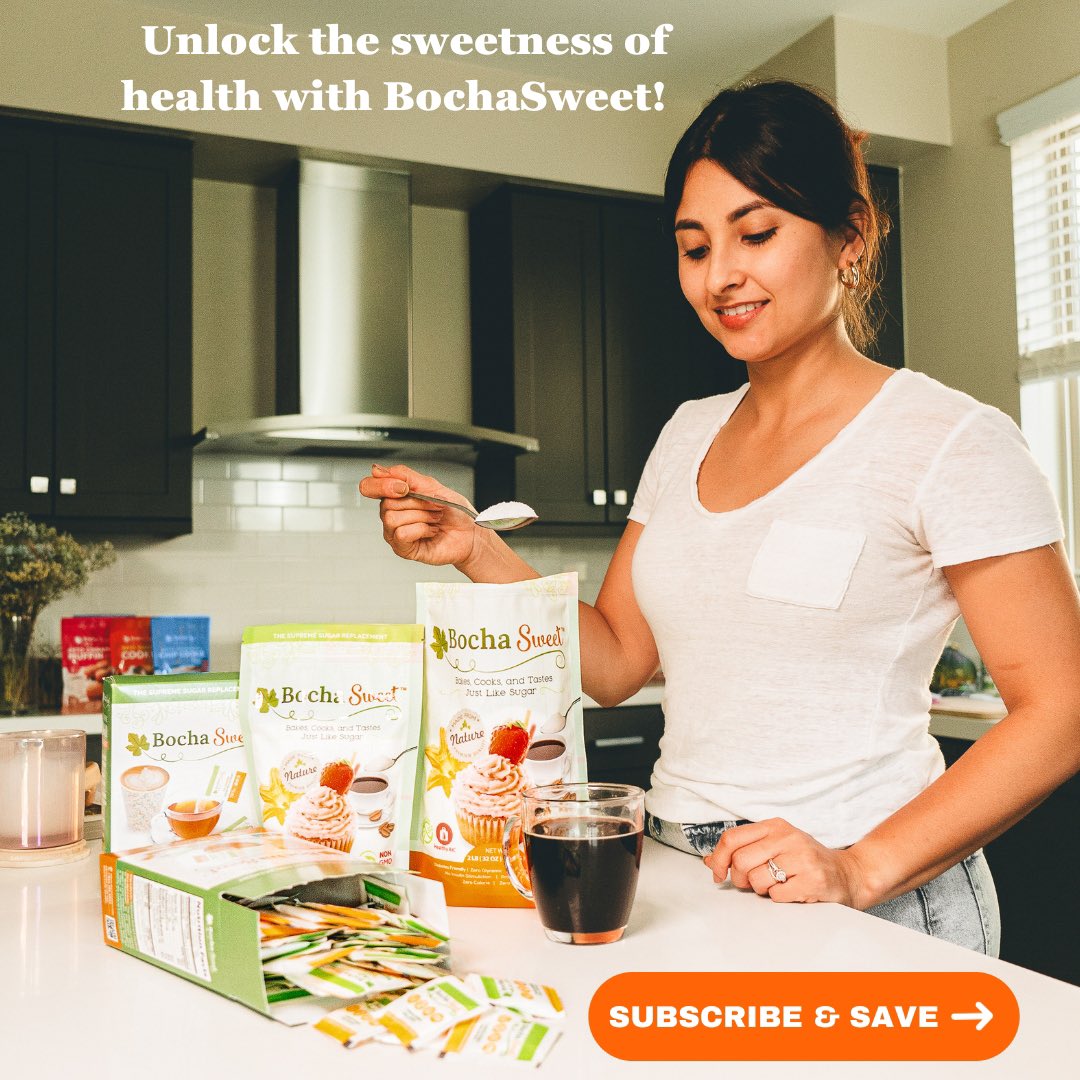 Unlock the sweetness of health with BochaSweet! #SubscribeandSave #HolidaySeason #Sweetener #KabochaExtract