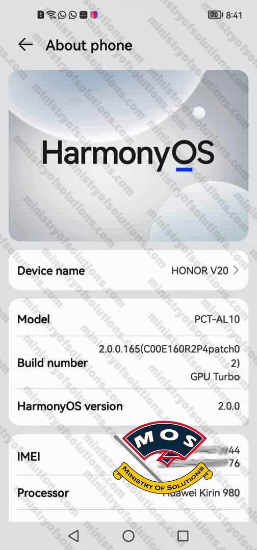 mo_solutions's tweet image. 🔰Honor View 20 PCT-L29 HarmonyOS 3 Update
✅Converted to Chinese
Details: wp.me/p7Wwfn-6Hj
Whastapp: +1(401) 209-2237 | wa.me/14012092237/
.
#HonorView20 #HarmonyOS3 #Harmony #OS #HarmonyOS #PCTL29 #PCT #L29 #Convet to #Chinese #Update #Upgrade #EMUI11 #Honor #View20