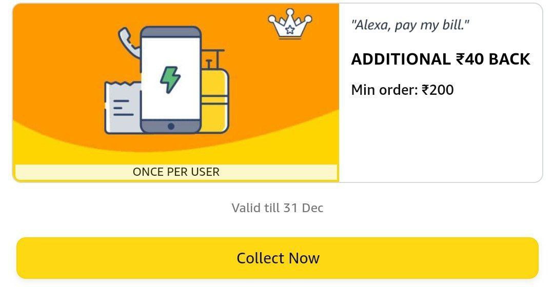 nebula_world's tweet image. Let Alexa do work for u and save some bucks 

🔥 Alexa 200 Pe 40 Cashback Recharge/Bill Payment Offer

First Collect Offer amzn.to/46DwOnR

#AmazonIndia #amazonalexa #Alexa
#NWcrazydeals