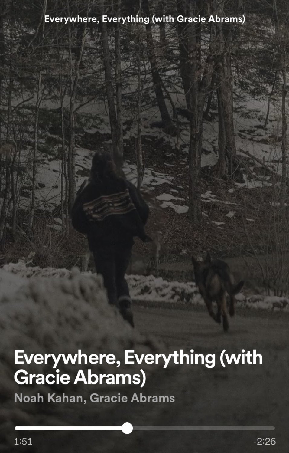 Noah Kahan & Gracie Abrams - Everywhere, Everything