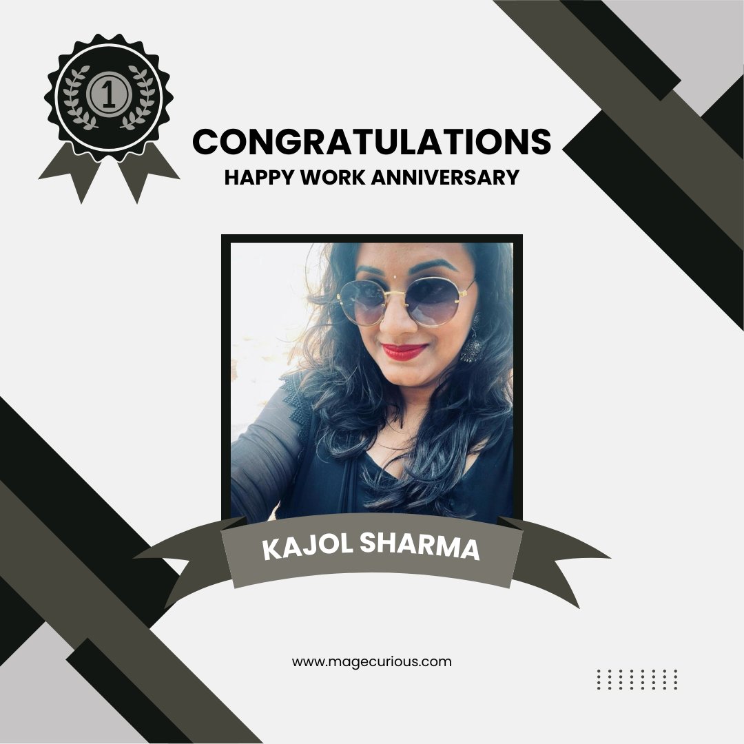 MagecuriousC's tweet photo. Wishing you a fantastic work anniversary! Your positive attitude and teamwork make a real difference. Keep shining!
#workanniversary #gratitude #congretulation #peaceofmind #celebrate #hrmanager #bestearyet https://t.co/rFHf6IGGAA
