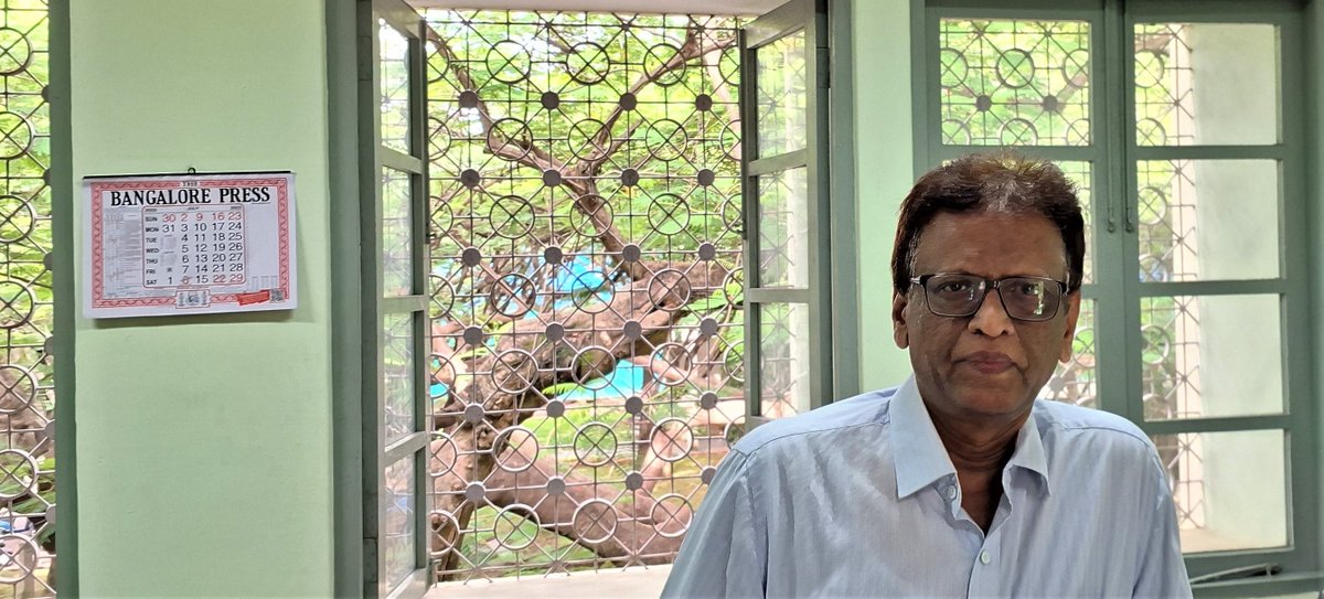 Karthik Ram spends a day with Francis Jayakanth, librarian of the JRD Tata Memorial Library, whose passion for information science has had a significant impact on library services. Read: connect.iisc.ac.in/2023/09/the-di… #ConnectwithIISc #Bangalore #Library