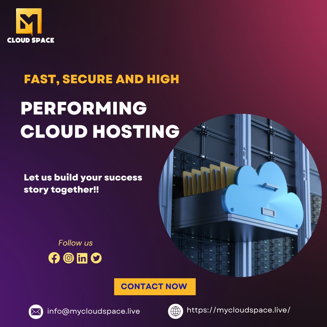Cloud566521835's tweet photo. Embark on a cloud-powered journey with MyCloudSpace !
Elevate your business to new heights with our cutting-edge cloud services. Fast, secure, and ready for the future.
Contact us today
info@mycloudspace.live
https://t.co/uRATbInmL2
#cloudservices #cloudsolutins #MyCloudSpace https://t.co/YtWEuTT2co