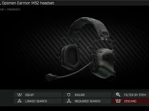 14:00オープン！ OPSMEN M32 ヘッドセット、タルコフにも登場してい