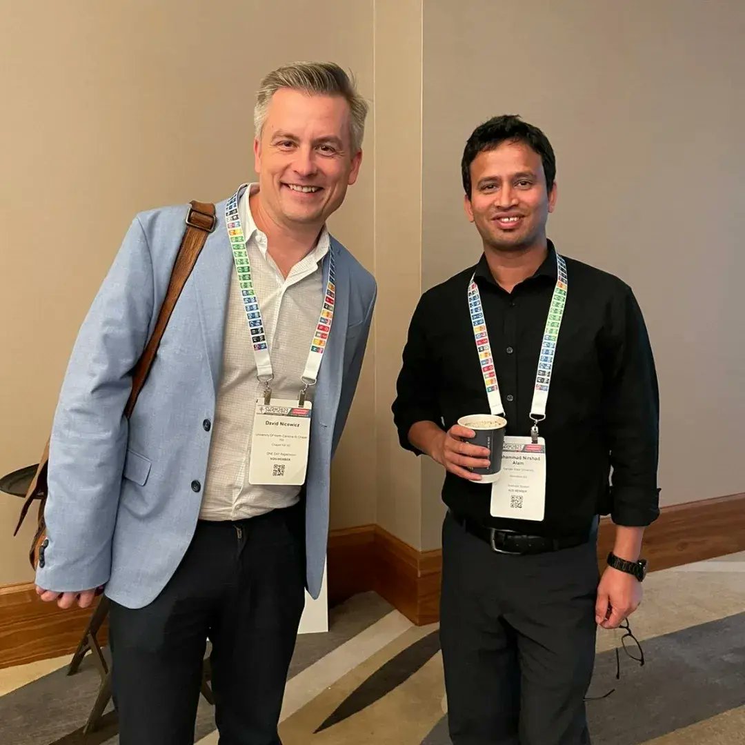 nirshad_md's tweet image. Such an incredible time catching up with Dr. Myles Smith, Dr. David Nicewicz, Dr. Robert Comito, Dr. Sasha Sundstrom, Dr. Vanegas , Dr. Munoz at the occasion of ACS #SWRM23 in Oklahoma @PowerCatLab @KStateChemistry ! Had a wonderful discussion with Dr. Myles Smith😎