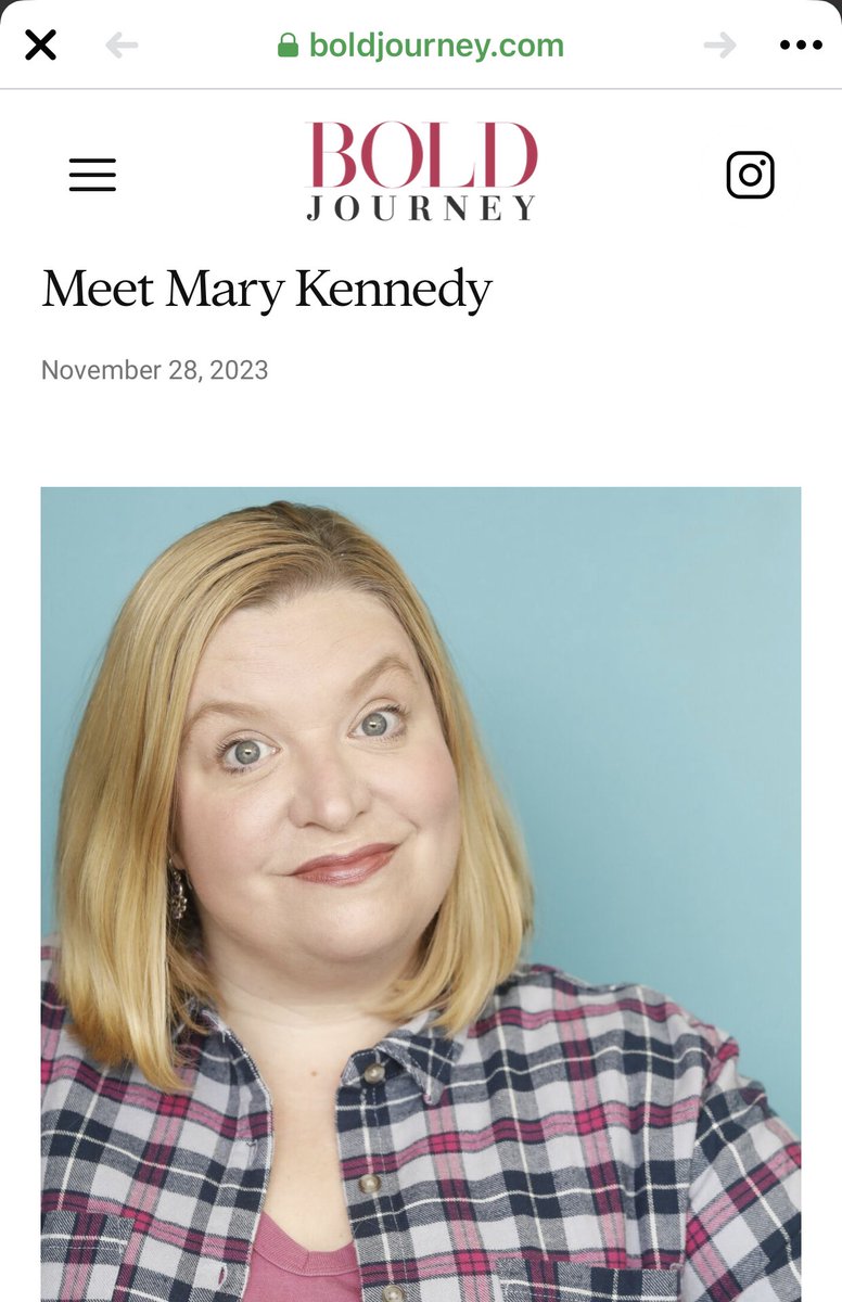 Hey Peeps, Mary Kennedy is featured in Bold Journey Magazine! 🤩

Full Article here : boldjourney.com/news/meet-mary…

Get tickets 🎟 for her one woman show, MID LIFE MOOD SWING here : 
ahec.universitytickets.com/w/event.aspx?S…

#boldjourneymagazine #midlifemoodswing #marykennedy #communitycollegeofdenver