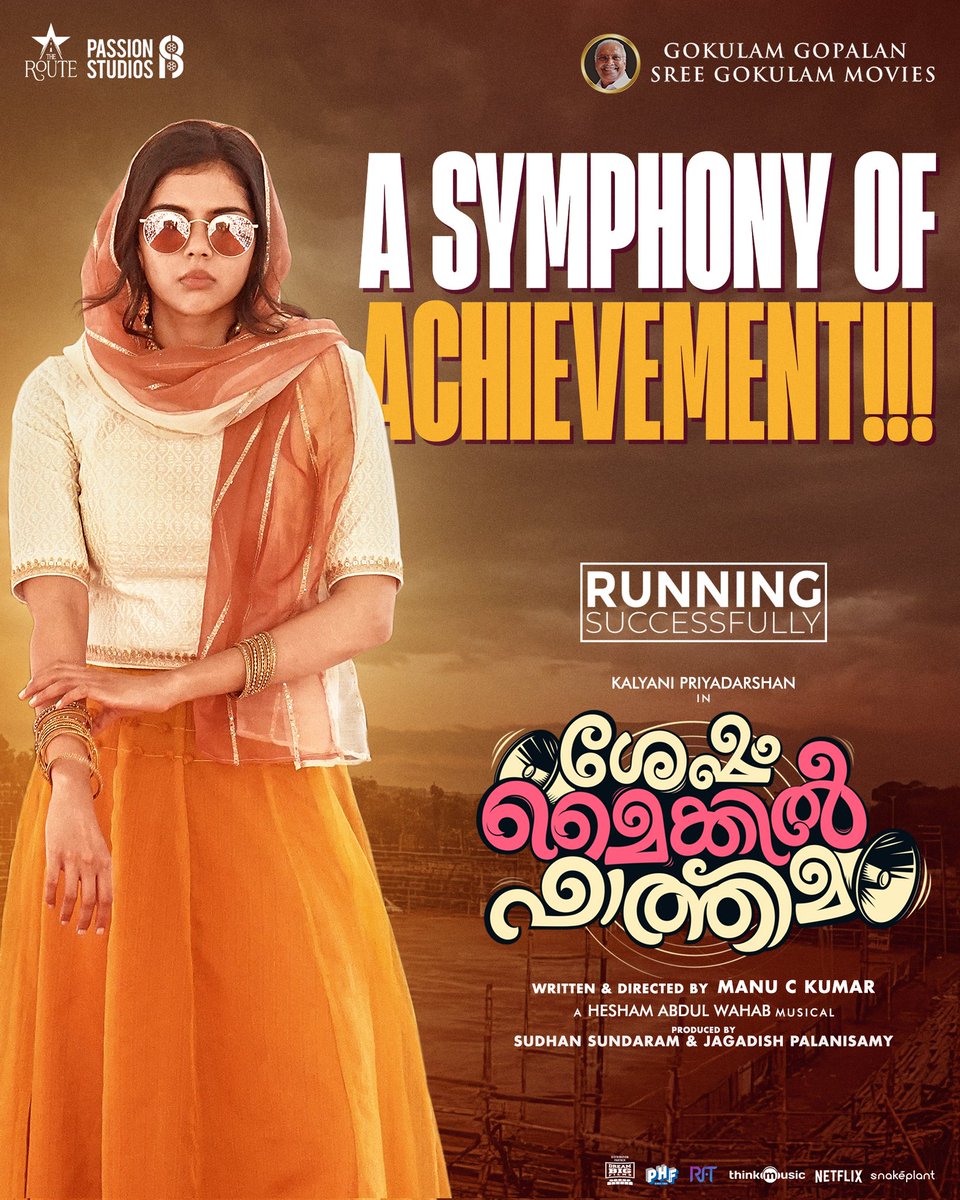 mikilfathima's tweet photo. A Symphony Of Achievement .. #SeshamMikeilFathima ⚽🎙️
@kalyanipriyan @Jagadishbliss @Sudhans2017 @manuckumar4 @HeshamAWMusic @dop_santha #KiranDas @Aiish_suresh #RenjithNair @aneeshgmenon @FeminaGeorge @TheRoute @PassionStudios_ @thinkmusicindia https://t.co/3prBjFOxCm