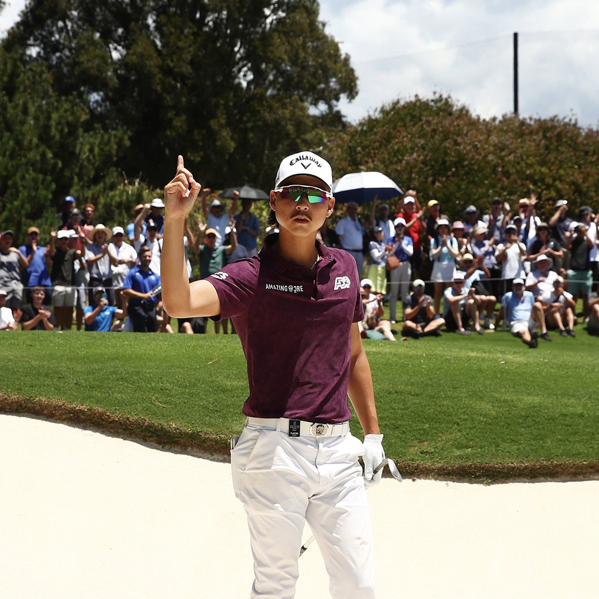 .@AusOpenGolf leaderboard update: 🇦🇺 @Minwoo27Lee (-10) 🏴󠁧󠁢󠁳󠁣󠁴󠁿 @connor_syme (-9) 🇨🇱 @joaconiemann (-8) 🇻🇪 @JhonattanVegas (-8) 🇳🇱 @LarsvanMeijel (-7) 🇳🇿 Sam Jones (-7) 🏴󠁧󠁢󠁥󠁮󠁧󠁿 Alex Fitzpatrick (-7)