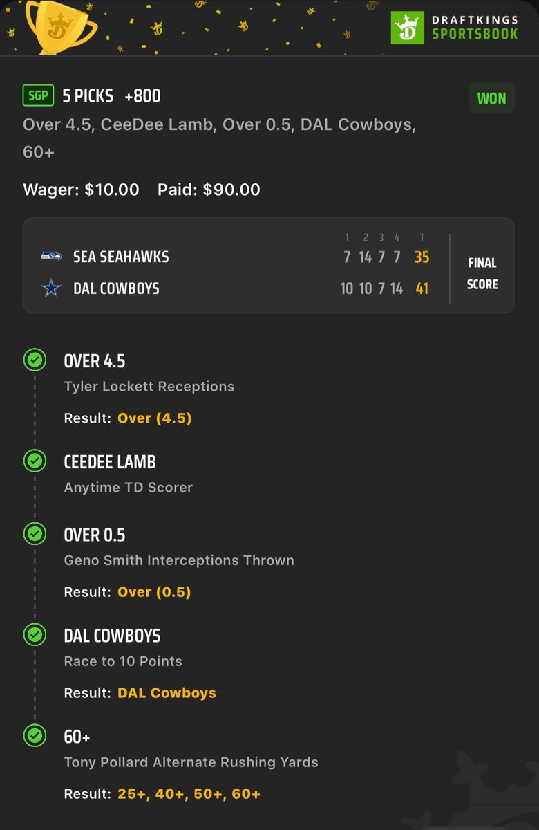 BoTilly's tweet photo. S/o @lstern3 for the GUARANTEED 5 pick parlay dub. 

THE COURAGE 😂😤 https://t.co/JhjiwjQ6EQ