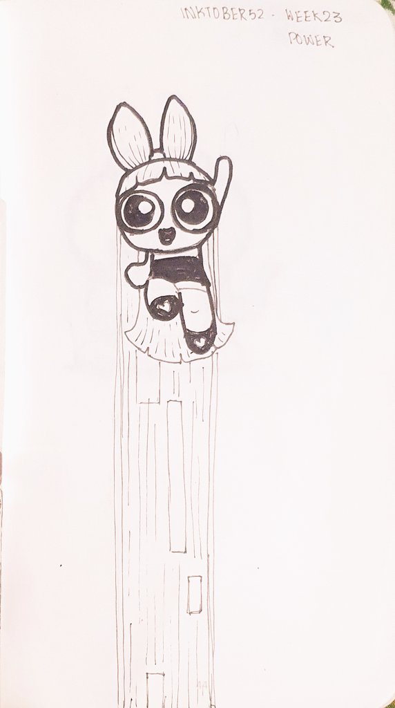 DeeVignia's tweet photo. Rise with Power.
#Inktober52 #Inktober52Week23 #Power #Powerpuff #powerpuffgirl #Quikrite #Unipen #Sketch #penart https://t.co/QO52huKFkX