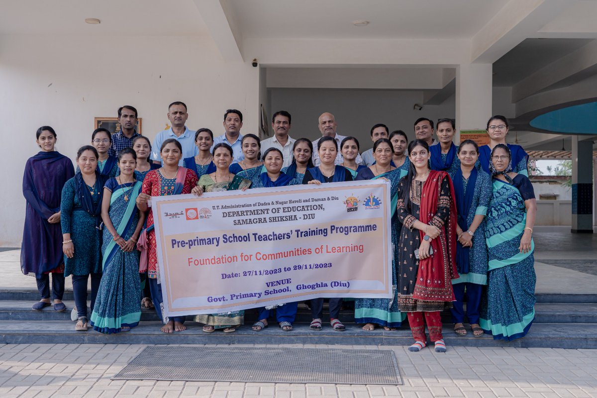 BRCDiu's tweet photo. Pre-Primary teachers' training organised by Samagra Shiksha Diu https://t.co/ZGNnVIlOu8
