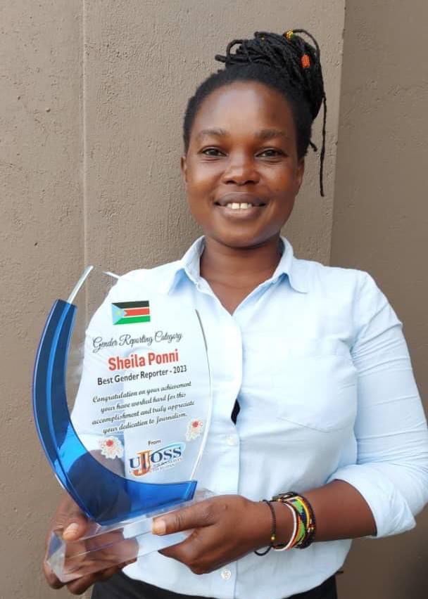 WanifraWIN's tweet photo. Congratulations to our WINners from #SouthSudan Adia Evelyn Jildo and Sheila Ponni on their amazing awards @ujossofficial 

We couldn’t be prouder of the work you’ve doing in #peace and #gender reporting. Keep soaring! https://t.co/4ZIKR24K3F