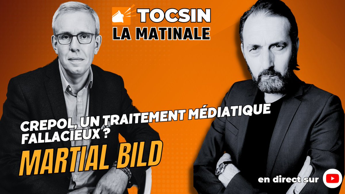 nicolasputsch's tweet image. 💥🎙️💥 Retrouvez-moi dès 7H30 pour la matinale Tocsin en direct et en vidéo ici : urlz.fr/oILI ! Au menu : Fronde des vignerons - Quelle suite ? Avec Frédéric Rouanet Pdt du syndicat des #vignerons de l’Aude / La révision de #traités européens votée à l’Assemblée
