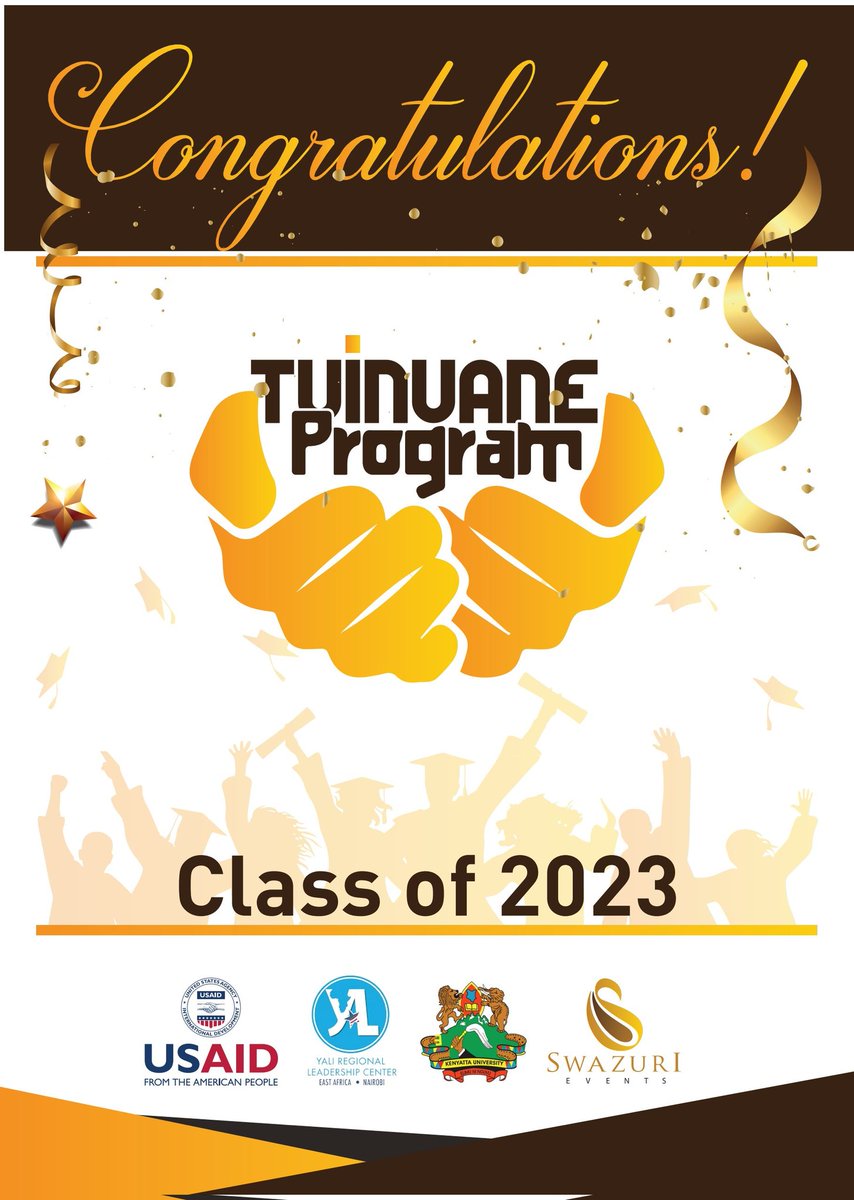 Celebrating brilliance and resilience 🎓 Join our live celebration as we applaud the accomplishments of these brilliant young African women. Let’s uplift, inspire, and empower each other! 💪👩‍🎓 #tuinuaneprogram 
#tuinuanegraduation