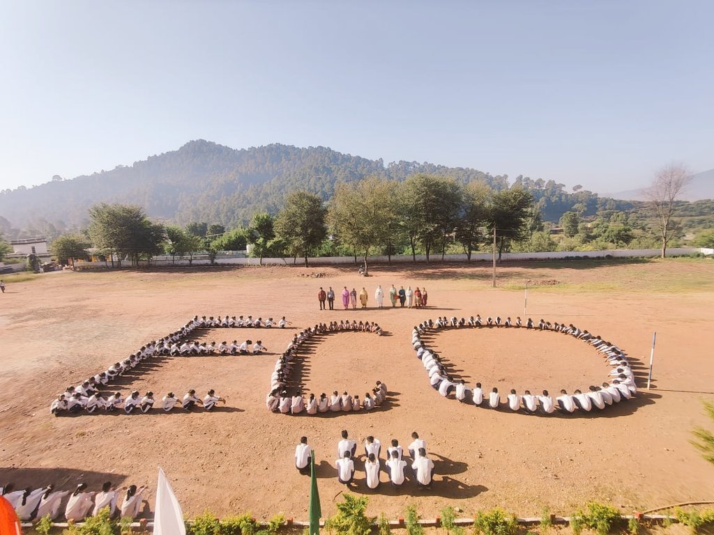 iamnik89's tweet photo. Human Formation 'ECO' by the students of #HighSchoolPotha
#Rajouri #JammuKahmir
@DioRajouri https://t.co/GOMcNqZ4Al
