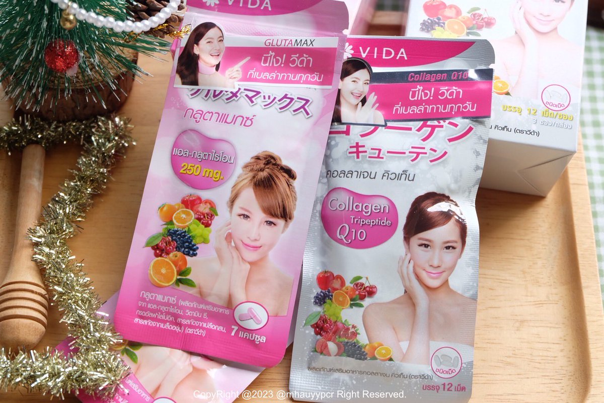 mhauyypcr's tweet photo. กลูต้าที่ทานอยู่ตอนนี้ทานแล้วผิวใสท้าแด���สุบๆ ยกให้ vida glutamax กับ vida collagen q10 ทานคู่กันแล้วผิวดีมากก ตัวกลูต้า จะช่วยเรื่องผิวสวยกระจ่างใสผิวดูสุขภาพดีนี่ทานแล้วสิวไม่ค่อยขึ้นด้วยนะ หน้าไม่โทรม ใครที่อยากผิวสวยแนะนำตัวนี้เลย  ส่วนตัวคอลลาเจน จะช่วยให้ผิวนุ่มชุ่มชื้น มีสารสกัดจากผักและผลไม้ 14 ชนิด แนะนำให้��านคู่กันผิวดีขึ้นจริงงง ✨🫶🏻

#ใช้จริงรีวิวจริง #ไว้รีวิวห้ามขายของโว้ยย