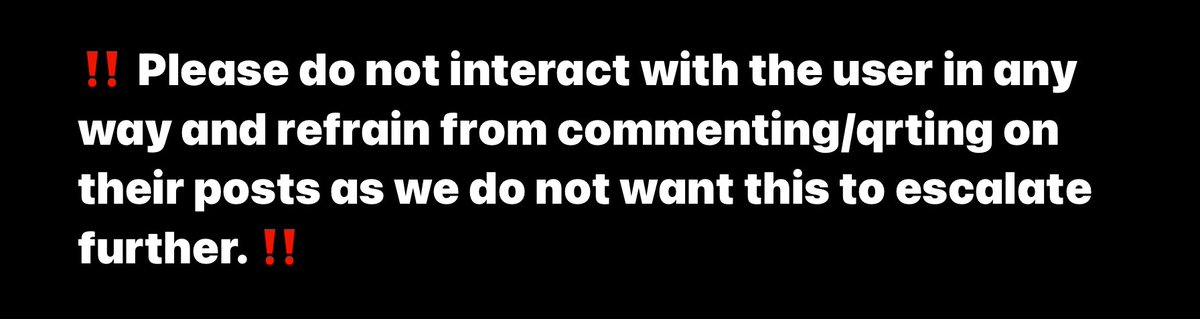 HYJprotection's tweet photo. 🚨MASS REPORT AND BLOCK🚨
- spreading false rumors &amp; sending hateful comments to HYJ

Report under:
1️⃣ Abuse &amp; Harassment 
2️⃣ Child Safety 
3️⃣ Hate
4️⃣ Privacy
5️⃣ Spam

Acc link
🖇️: https://t.co/LuTINcUnGS

🛑 DO NOT ENGAGE/FOLLOW 🛑
— rtwt to spread https://t.co/8NZIQDNpx9