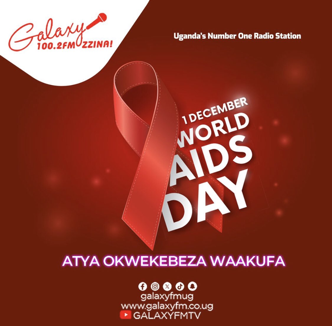 You’re Safe alone, you either abstain or protect yourself from…AIDS is real 

#Selftest  || #WorldAIDSDay2023