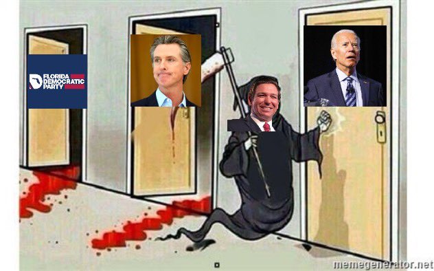 AmericanismBLVR's tweet photo. The Dem Reaper https://t.co/SgmjsMRMaK