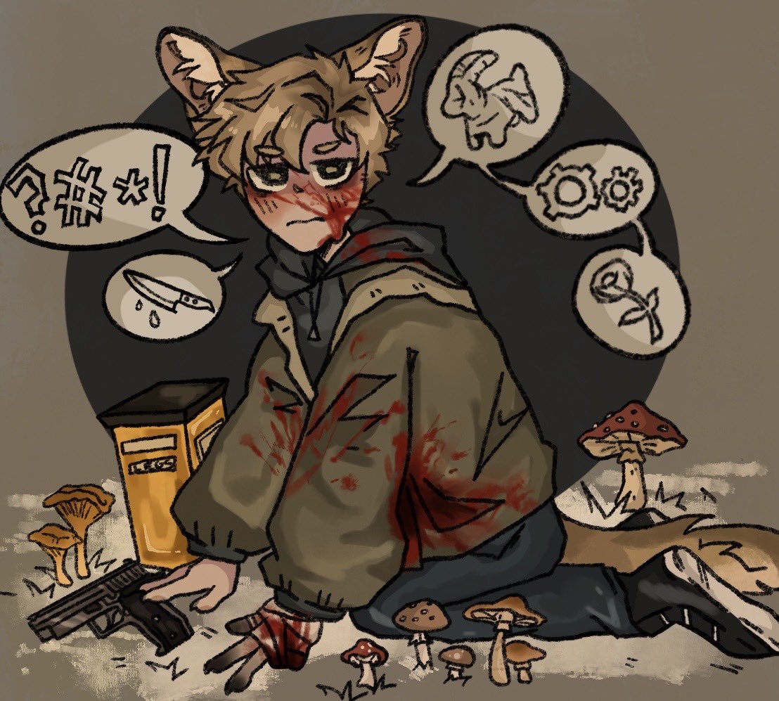 Puppy dog Ethan Winters goes crazy 
#ResidentEvil #residentevil8 #ResidentEvilfanart #EthanWinters #Wintersberg