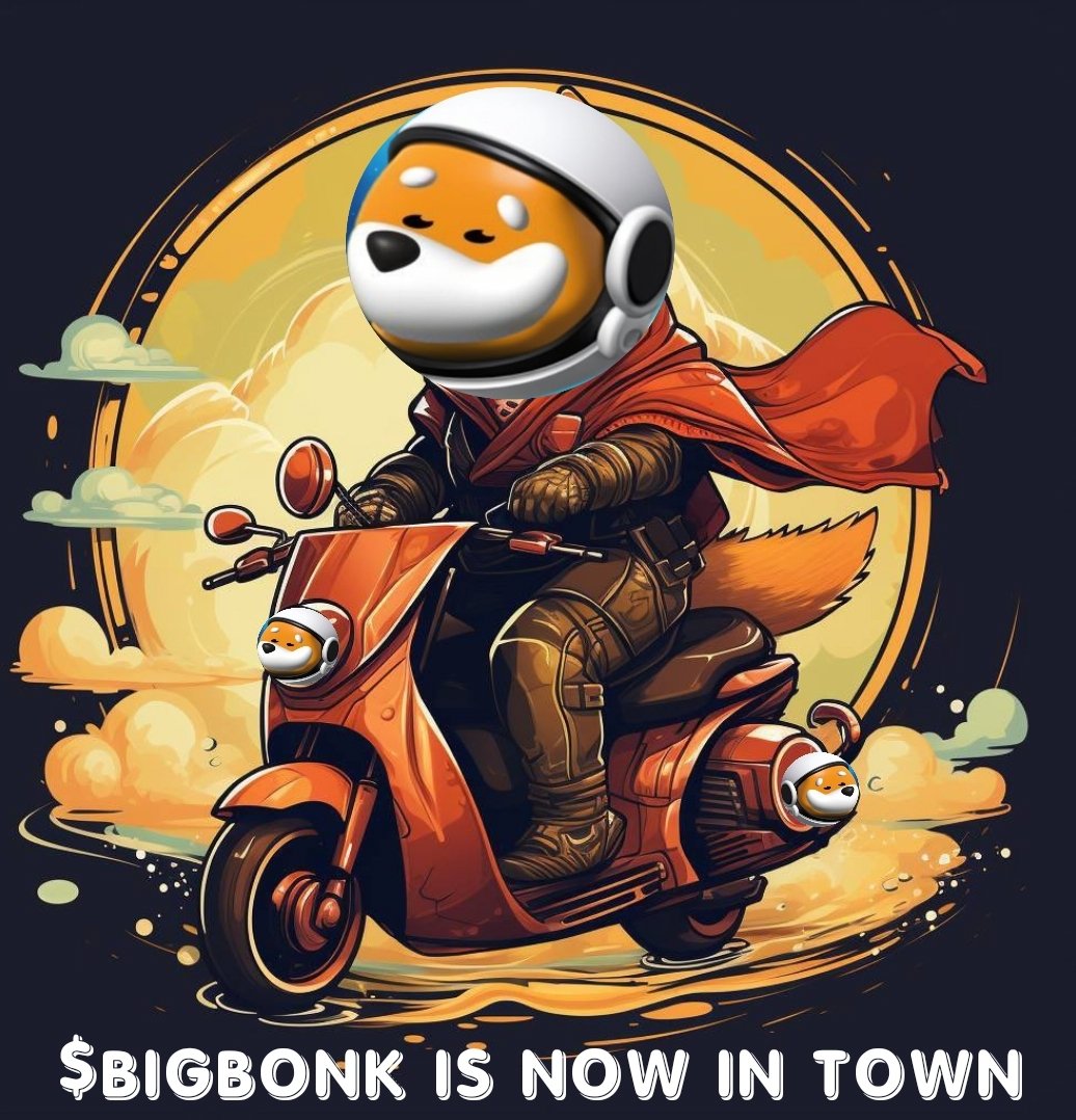 AGV_001's tweet photo. @BigBonkX @BigBonkX will make history on $Solana chain

#BigBonkMeme https://t.co/0zJcsyYyWN