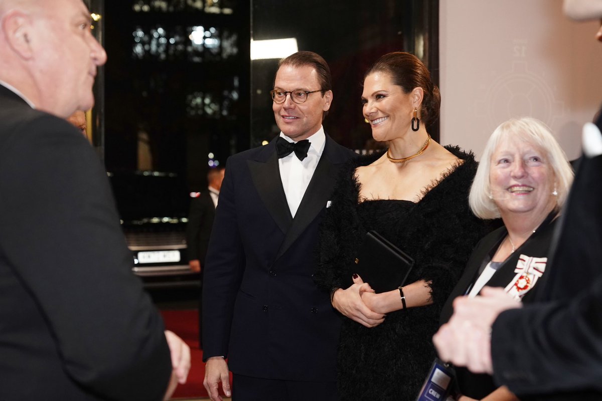 The Prince and Princess of Wales & Crown Princess Victoria and Prince Daniel of Sweden attend the Royal Variety Performance at the Royal Albert Hall, London.