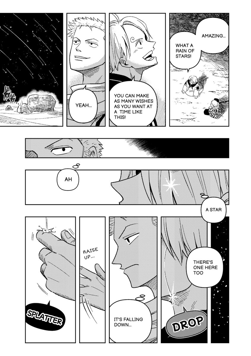 BaiZ___'s tweet photo. #索香 #zosan #ゾロサン
【English ver.】Rain of stars(2/2) https://t.co/pBKepUMxqw
